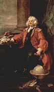 William Hogarth Hogarth portrait of Captain Thomas Coram oil painting picture wholesale